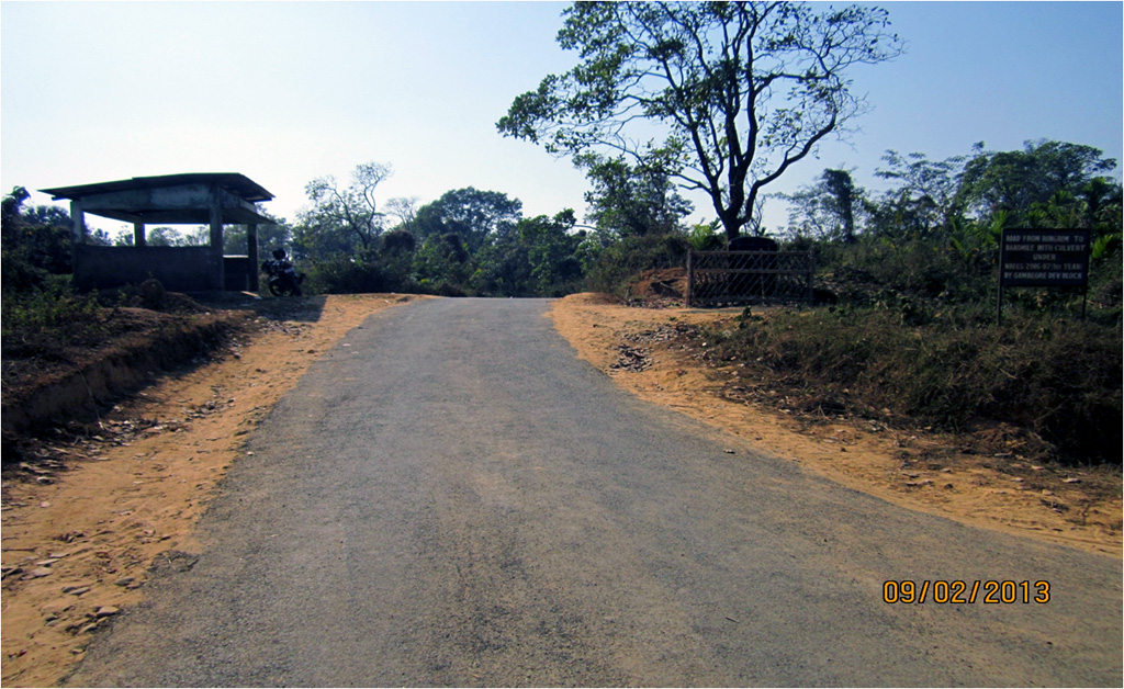 Implementation of Black Topping of Rural Roads Scheme in various Districts of Meghalaya-10