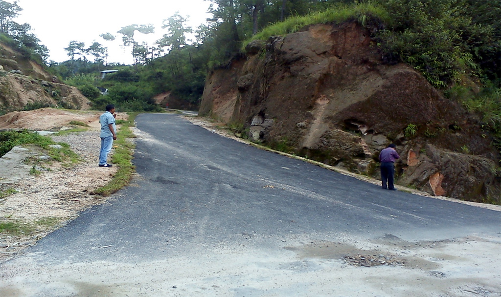 Implementation of Black Topping of Rural Roads Scheme in various Districts of Meghalaya-09